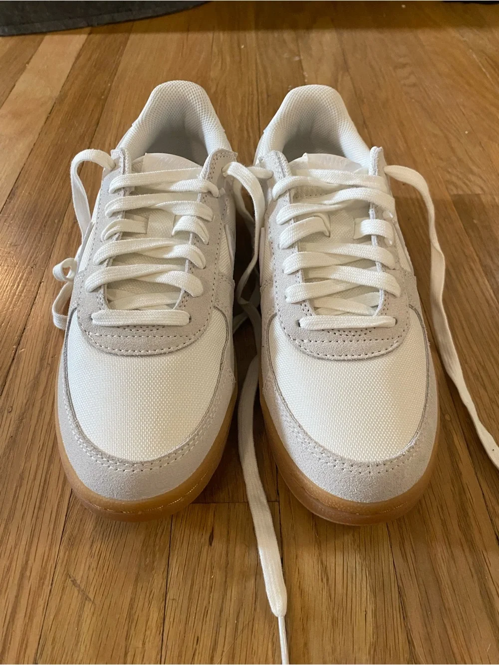 NEW Nike Field General Pale Ivory Gum Yellow White (GS) Youth Shoes